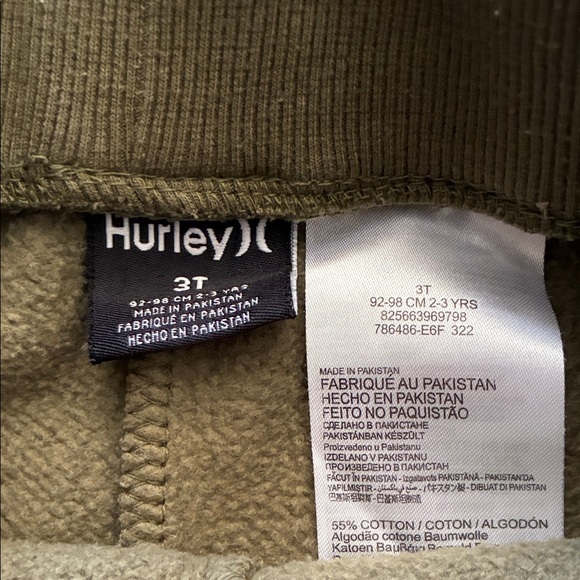 Hurley Kids Graphic Green Set l 3T - Picture 4 of 10